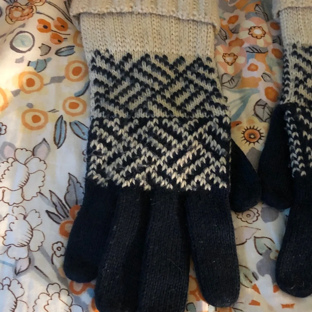 Etienne Aigner Knit Gloves